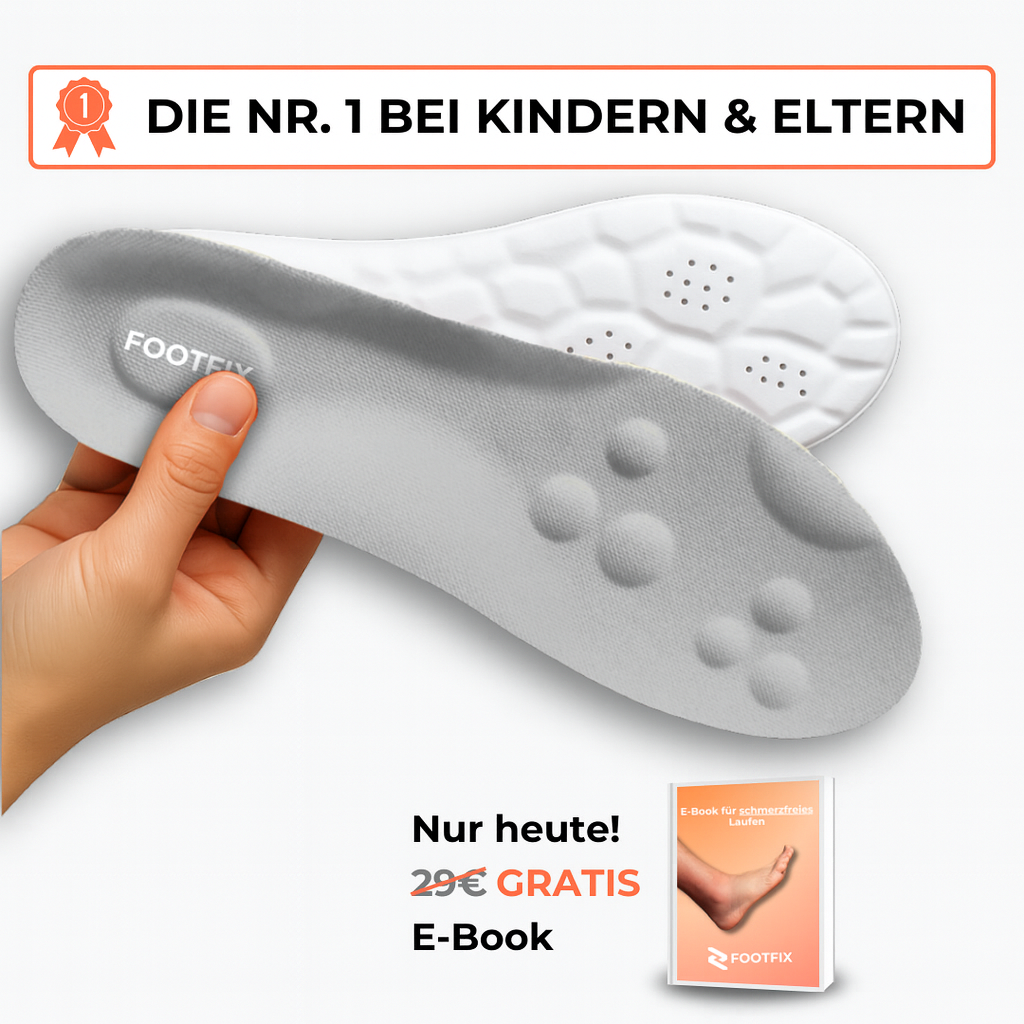 KidoStep™ – Massage-Einlegesohlen für mehr Fußkomfort bei Kindern