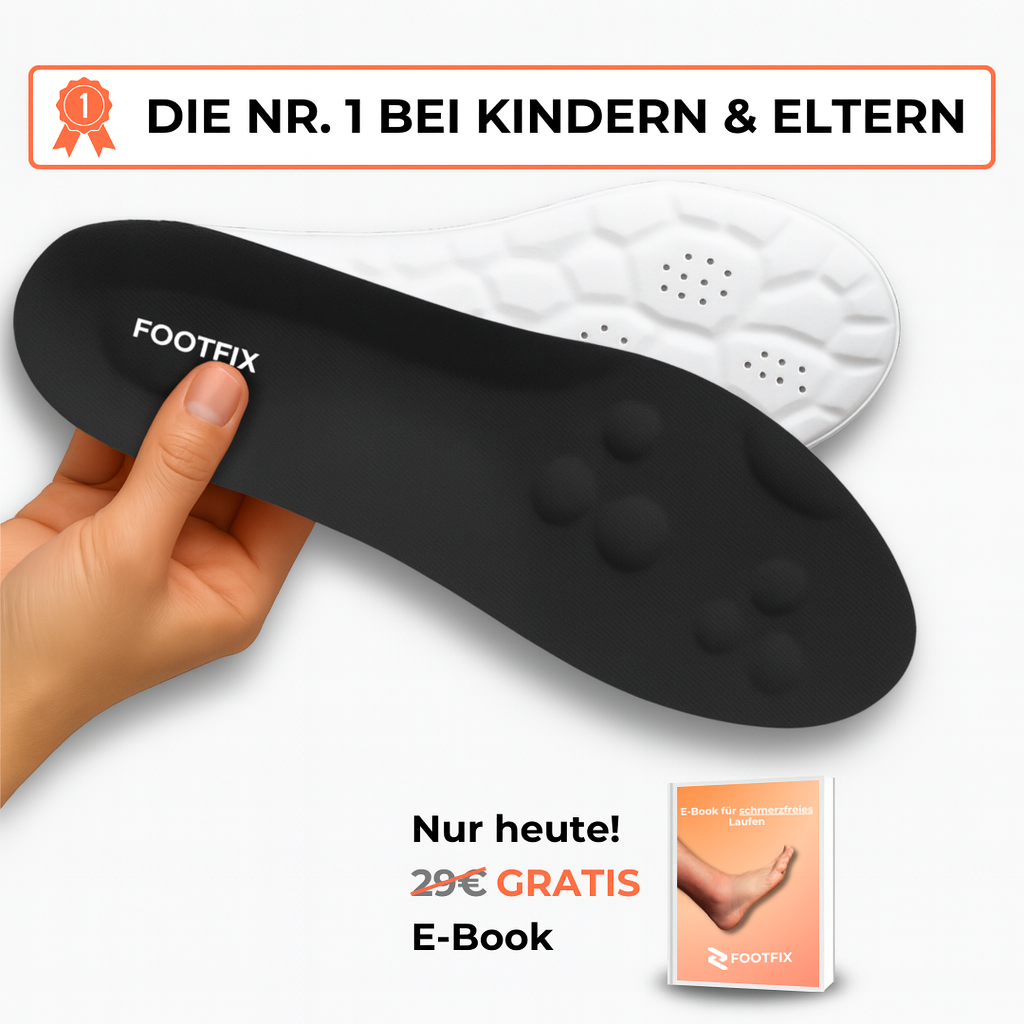 KidoStep™ – Massage-Einlegesohlen für mehr Fußkomfort bei Kindern