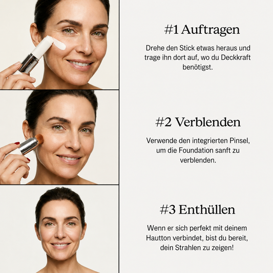 HESTIA™ Perfect Match Foundation Stick [ 1 + 1 Gratis ]