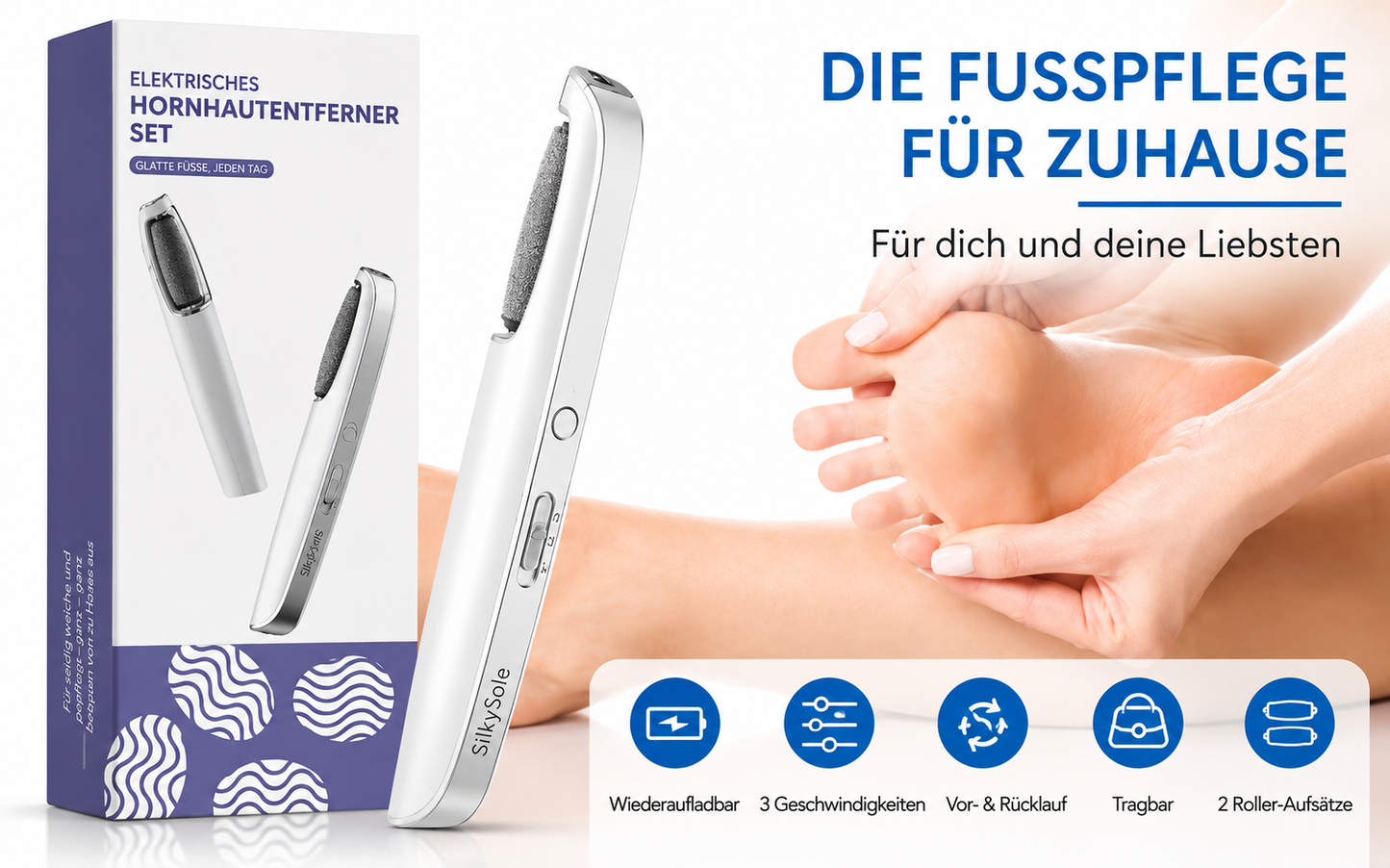 SilkySole™ | Für weiche & gepflegte Füße [Letzter Tag Rabatt!]