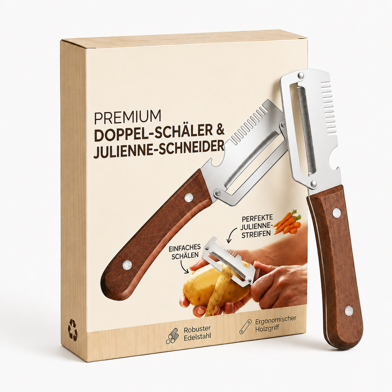 Multifunktionaler Küchen-Gemüseschäler 🔪