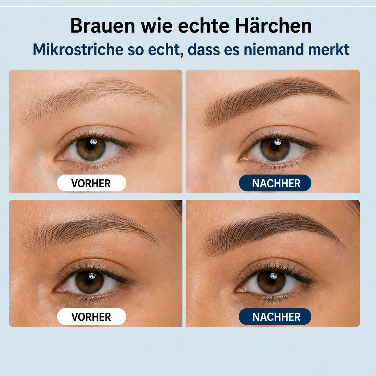 Archelle™ – 2-in-1 wasserfester Microblading-Augenbrauenstift mit Tönungsbürste + Letzter Tag Rabatt!