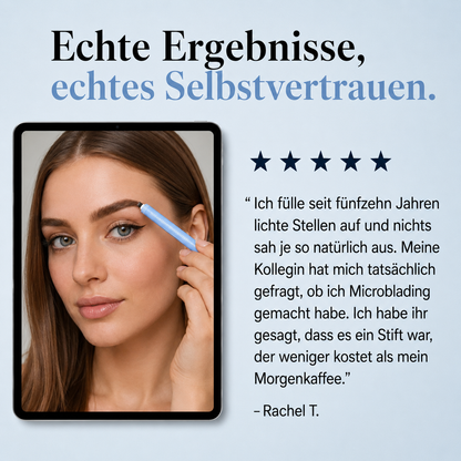 Archelle™ – 2-in-1 wasserfester Microblading-Augenbrauenstift mit Tönungsbürste + Letzter Tag Rabatt!