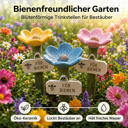 NectarNest™ – Handgefertigte Bienentränke für Ihren Garten