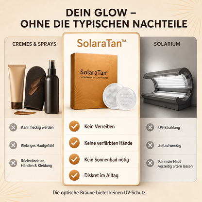 SolaraTan™ Microneedle Glow Patches