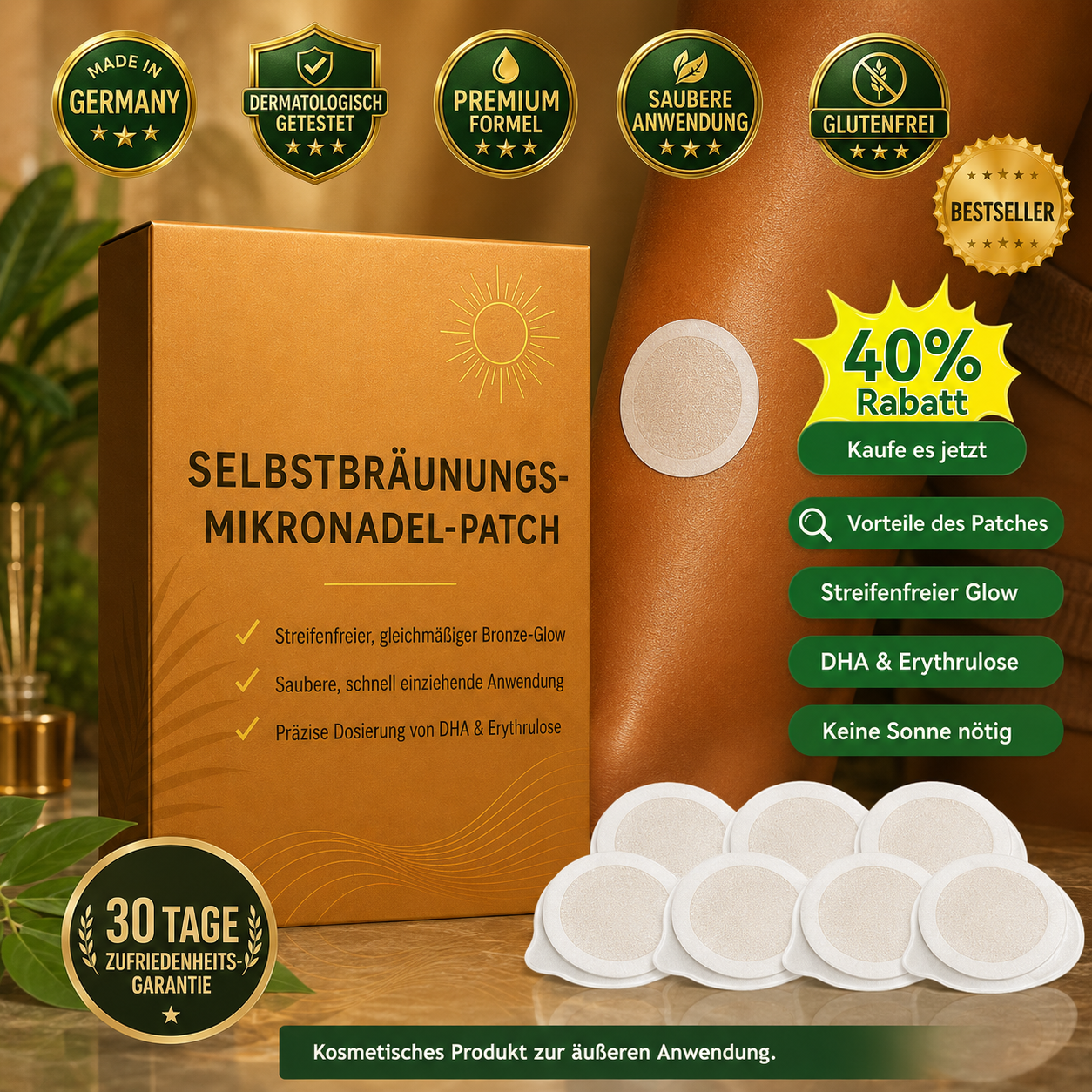 SolaraTan™ – Dein Glow ohne UV-bedingtes Hautkrebsrisiko durch Sonne und Solarium