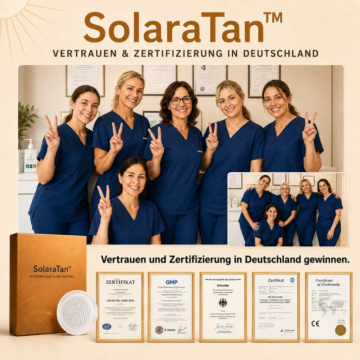 SolaraTan™ – Dein Glow ohne UV-bedingtes Hautkrebsrisiko durch Sonne und Solarium