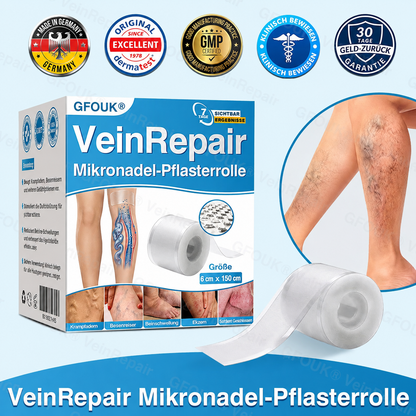 🇩🇪🥇🏆GFOUK® VeinRepair Mikronadel-Pflasterrolle⚡Sofortige Linderung, langfristige Ergebnisse