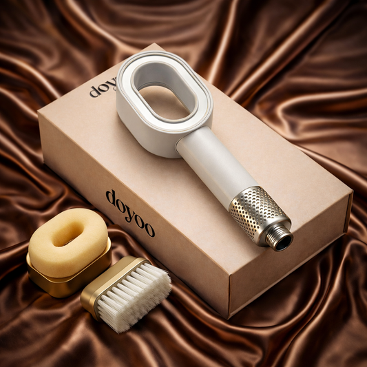 Doyoo Pure 3in1 Beauty-Filterduschkopf + 2 Pflegeaufsätze
