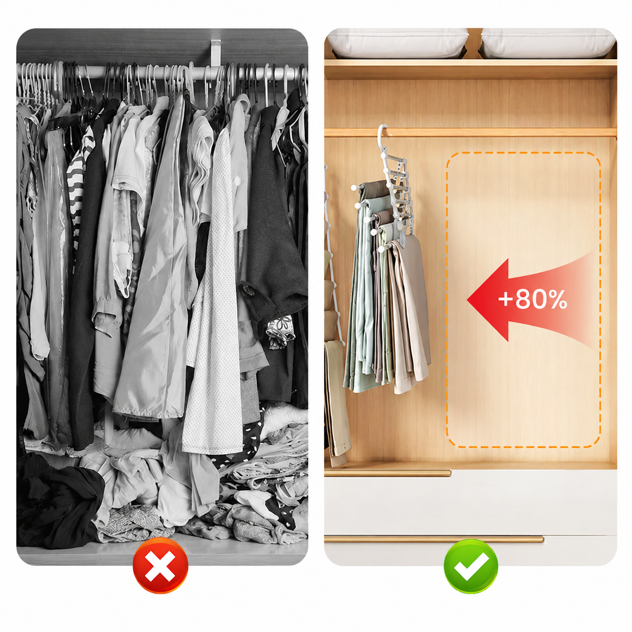 AluraRack™ — Transform Cluttered Closets into Perfectly Organized Style Centers