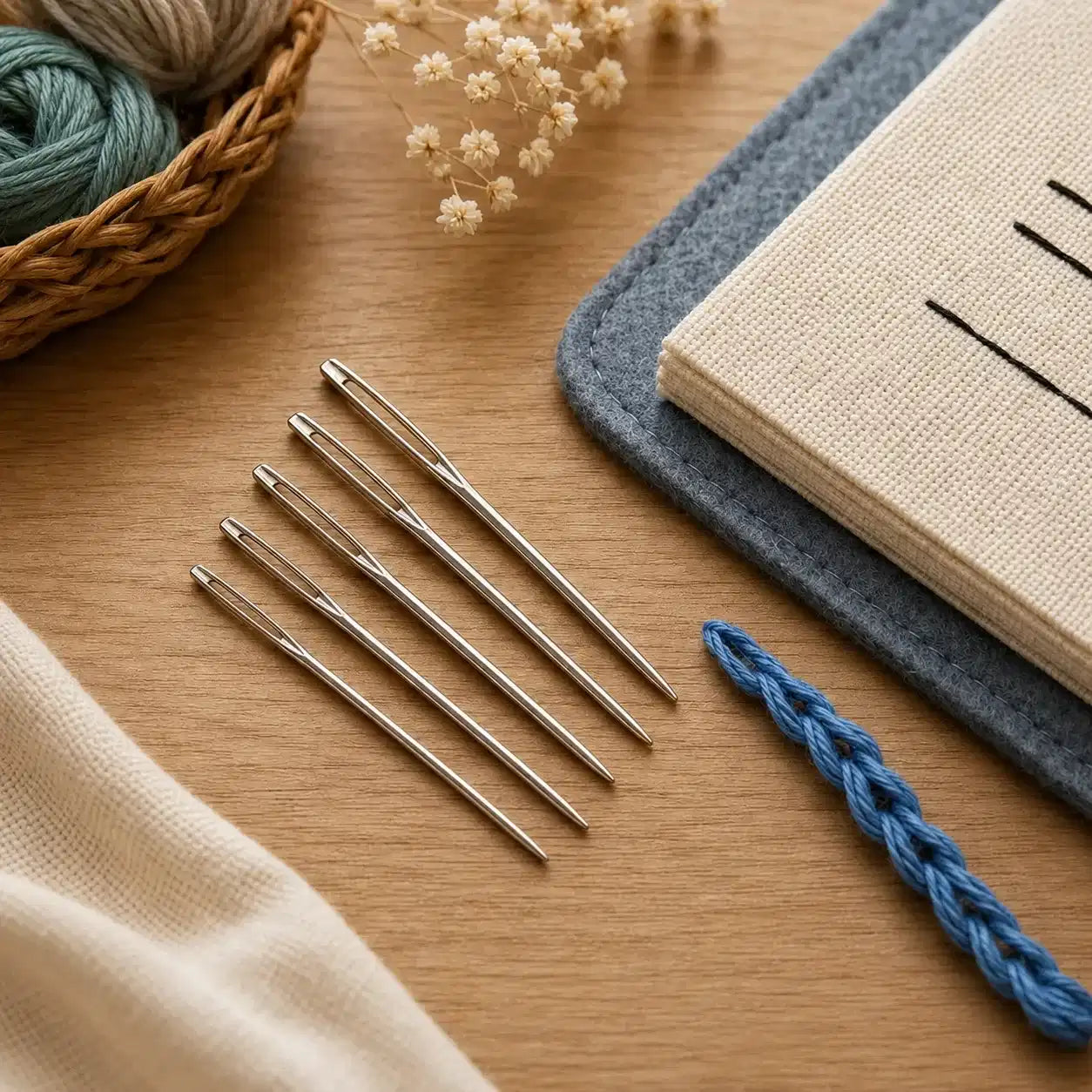 Komplettes Nählernset – Stickerei-Starterkit