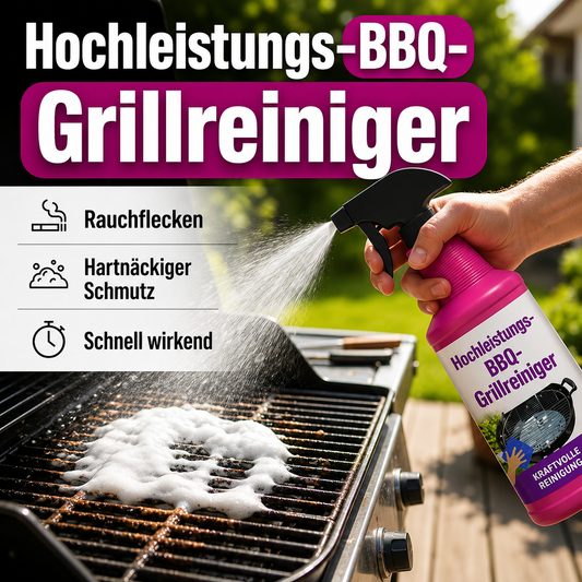 50% Rabatt | GrillGlow™ - Mühelose Sprüh- und Wisch-Reinigungskraft für den Grill