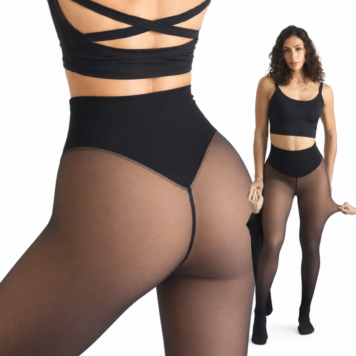 WärmeForm™ Fleecegefütterte Thermo-Leggings