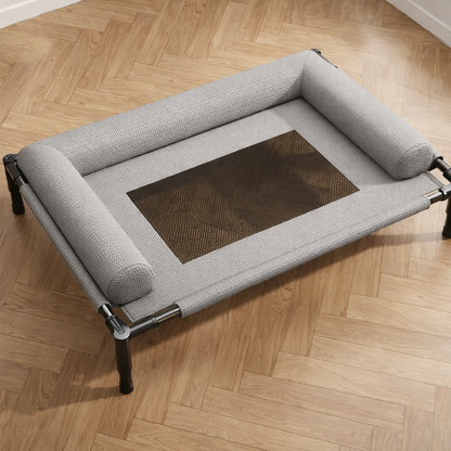 Pawraise™ | Erhöhtes Outdoor-Hundebett mit Belüftung