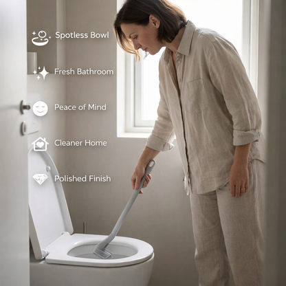 Silikon-Toilettenbürste - Schluss mit stinkenden Bürsten und verfärbten Toilettenschüsseln