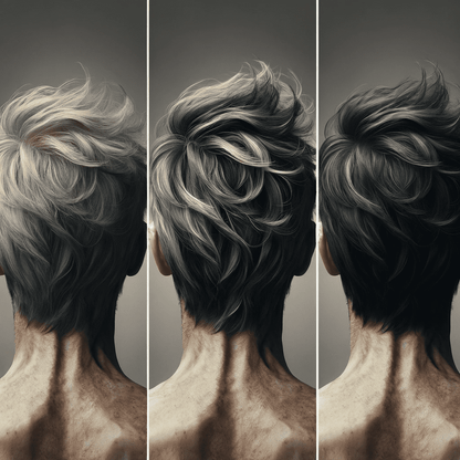 Festes Shampoo gegen graue Haare
