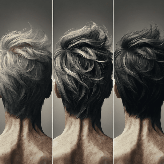Festes Shampoo gegen graue Haare