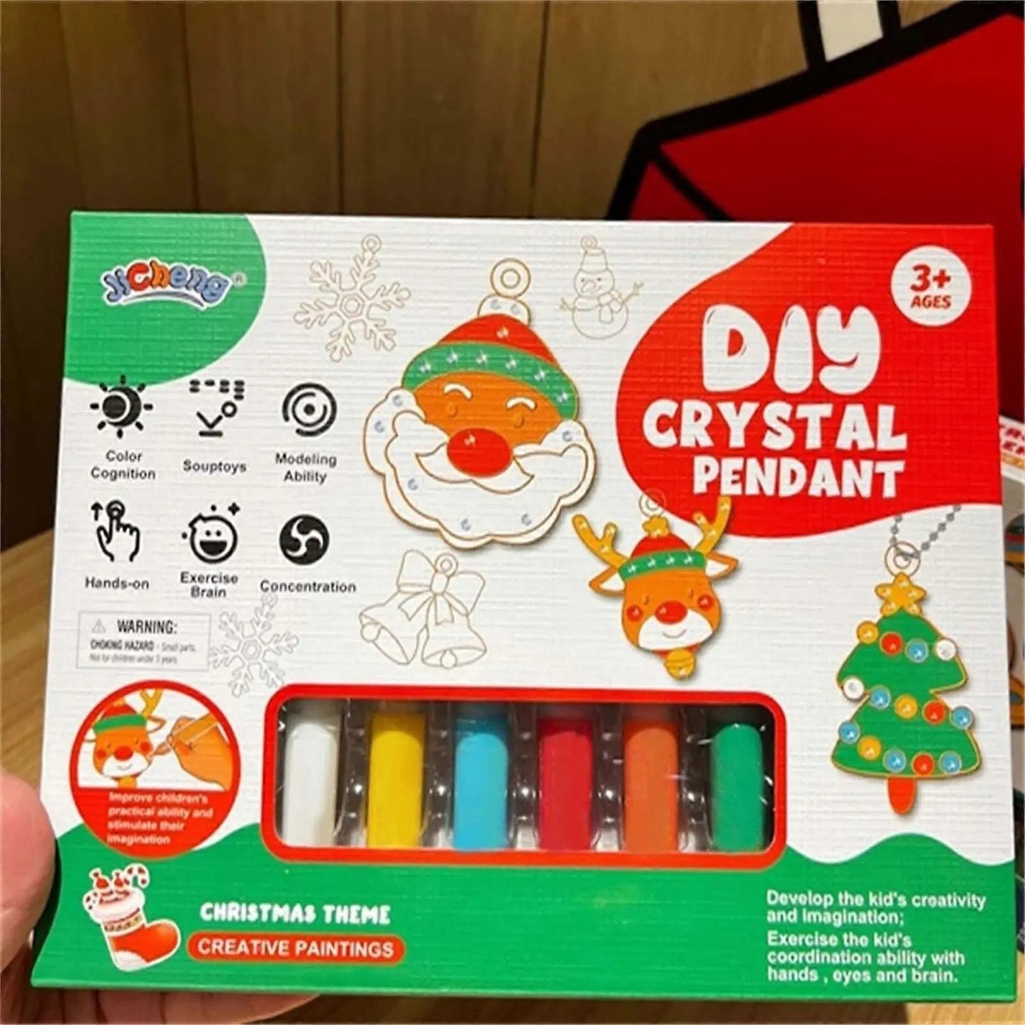 CrystalArt™ | DIY-Kristallmalerei-Set — Farbenfrohe Kristallanhänger selbst gestalten