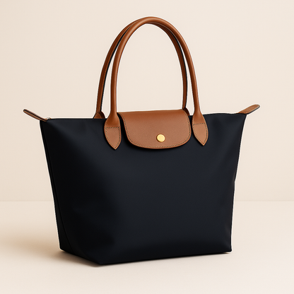 Damen Wasserdichte Oxford Stoff Tasche Große Schultertasche
