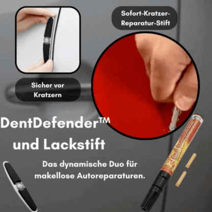 Autoschutzschild gegen Parkdellen | Tür- & Stoßfängerschutz selbstklebend | Lackschonend & flexibel | Universal-Passform