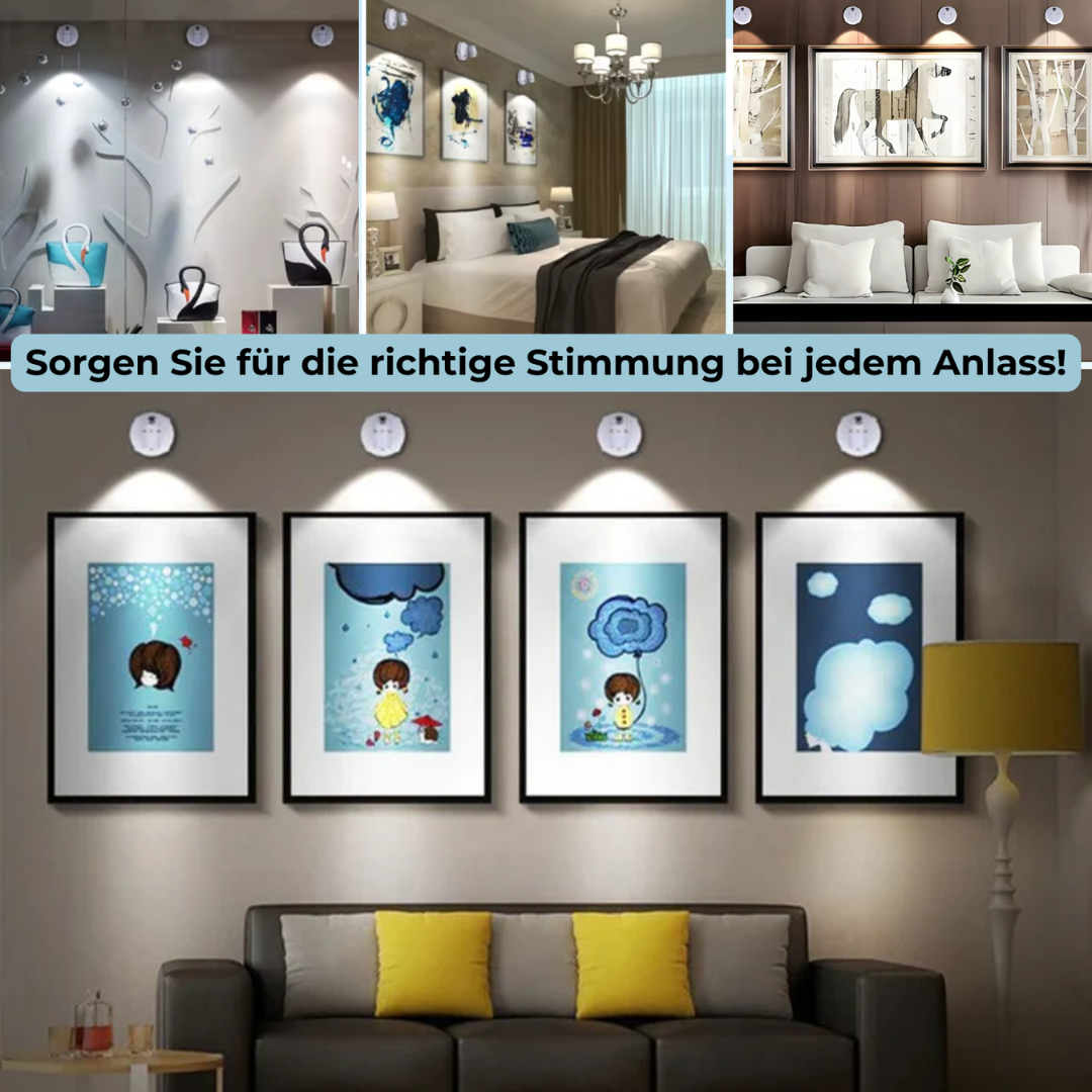 1+1  GRATIS | SpotLight - Kabelloser LED-Strahler [Letzter Tag Rabatt]