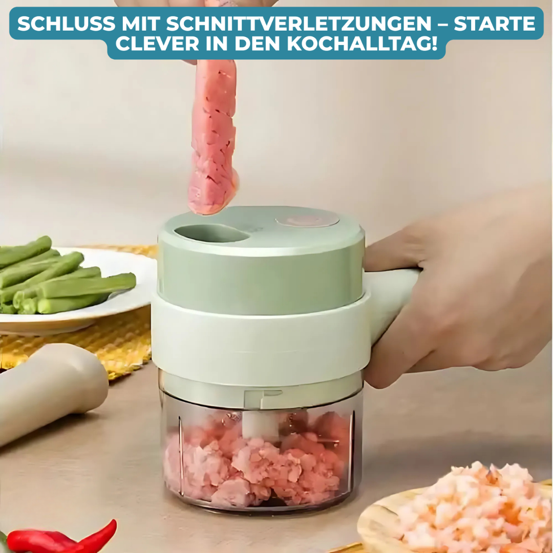 SafeChop™ – 10x schneller Schälen, Schneiden, Hacken & Putzen | 50% Rabatt