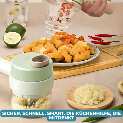 SafeChop™ – 10x schneller Schälen, Schneiden, Hacken & Putzen | 50% Rabatt