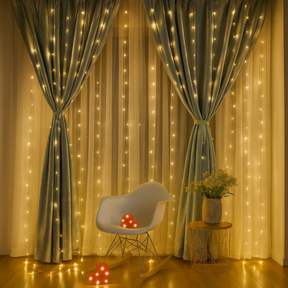 GlowDrape – Lebendige Lichtshow für jeden Anlass! | 50% Rabatt