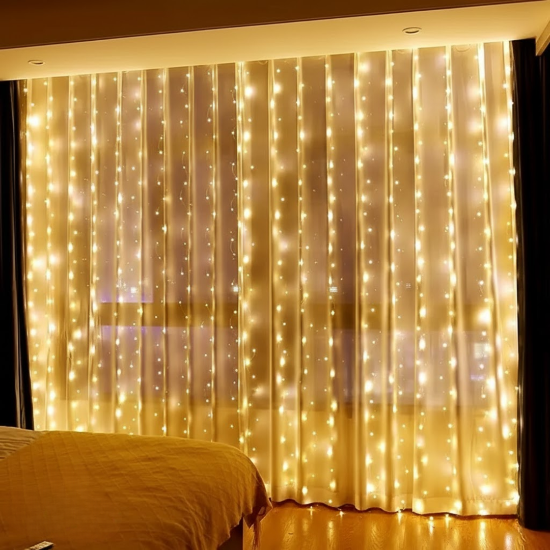 GlowDrape – Lebendige Lichtshow für jeden Anlass! | 50% Rabatt