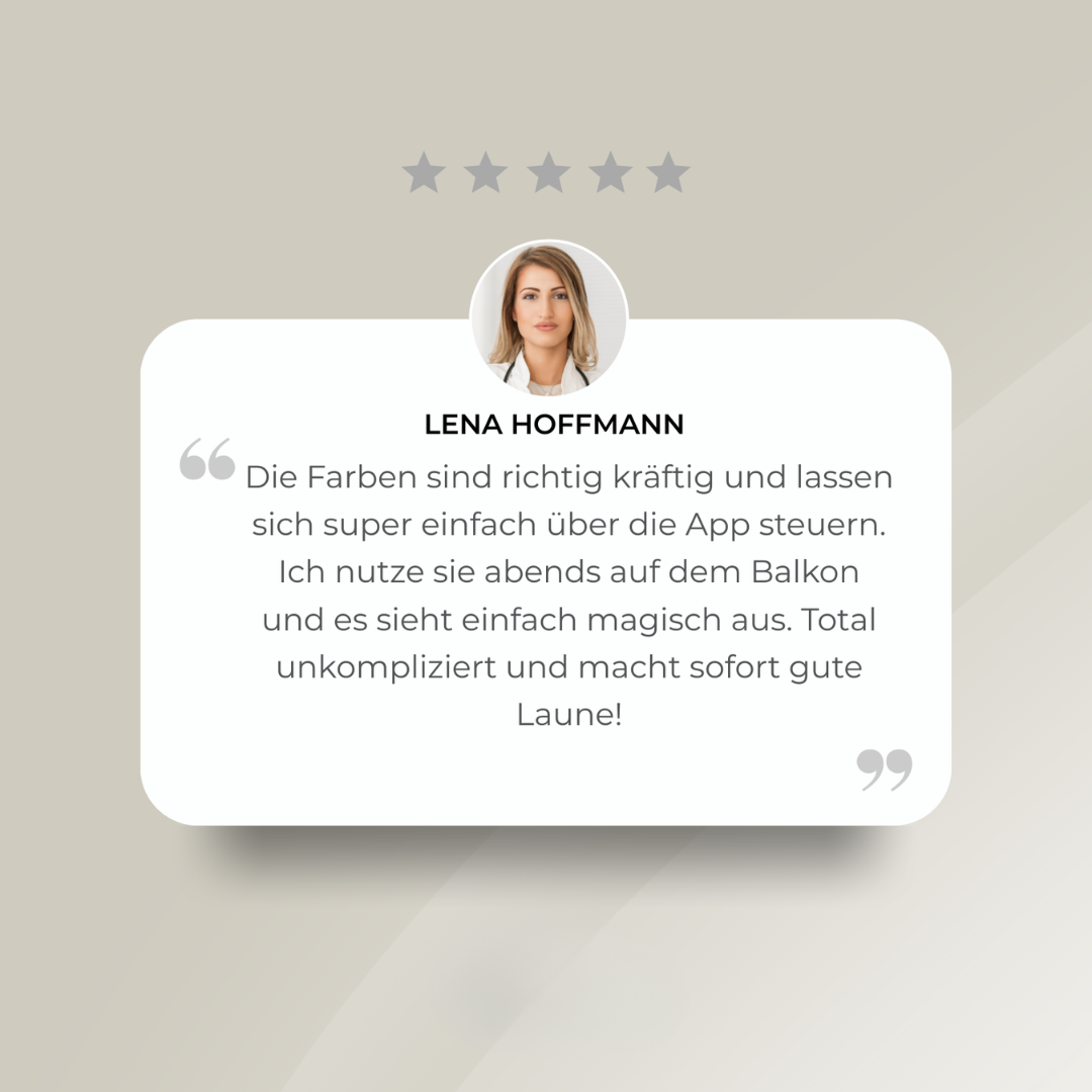 GlowDrape – Lebendige Lichtshow für jeden Anlass! | 50% Rabatt