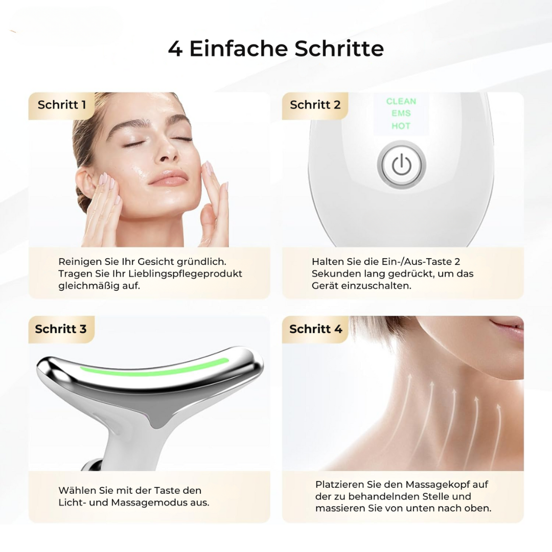 EasyGlow™ EMS Anti-Falten Gerät [50% Rabatt]