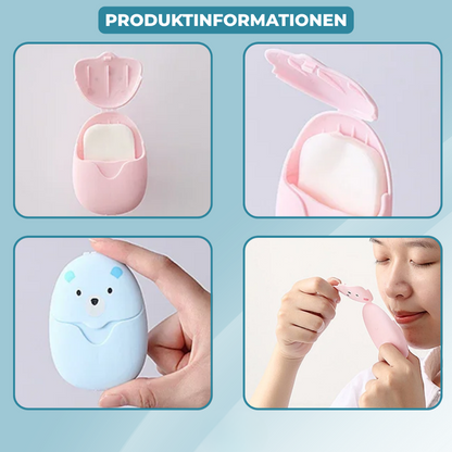 2+2 GRATIS | PocketSoap – Frische Hände. Überall. Jederzeit.