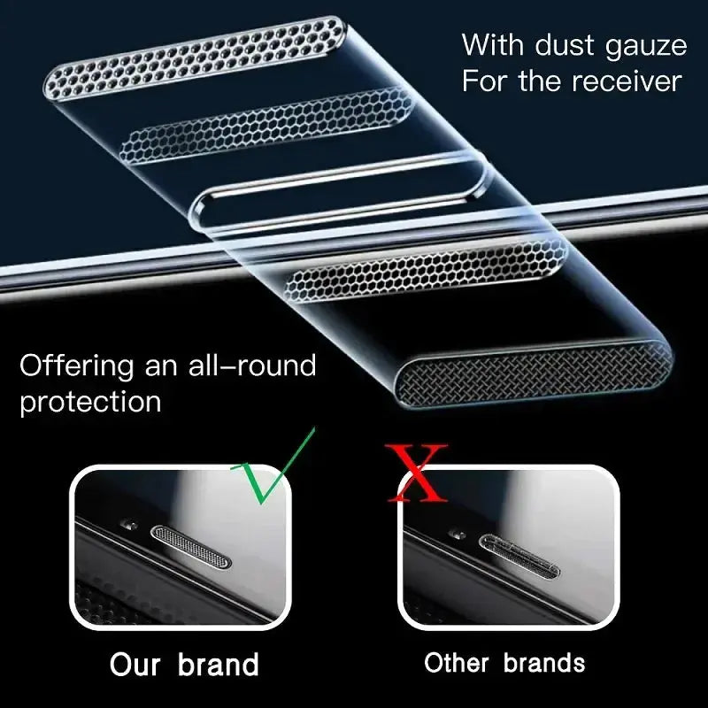 (1+1 Gratis) Displayschutzfolie | Kristallklarer, blasenfreier Schutz