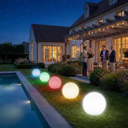 LED Kugelleuchten für Garten, Terrasse & Poolbereich