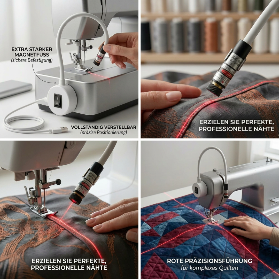 Letzter Tag -50% | SewLine™ Magnetische Nähhilfe mit Beleuchtung