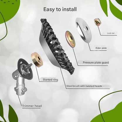 EasyTrim – Universeller Trimmerkopf für Gras & Unkraut