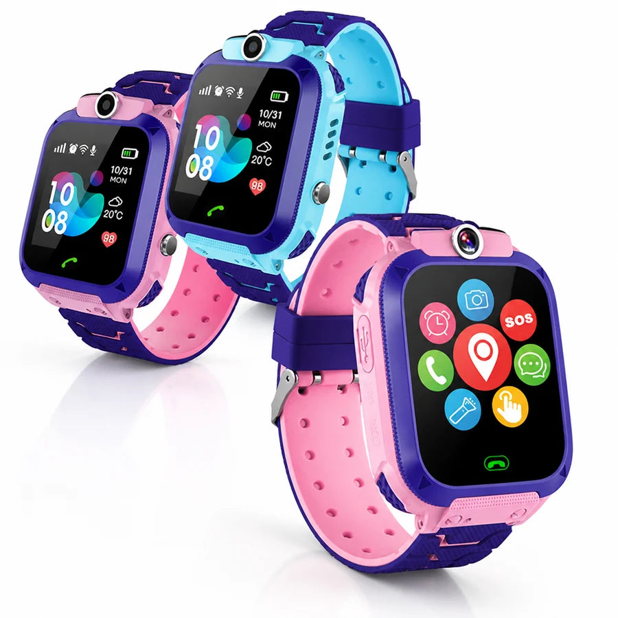 Echtzeit-GPS & SOS Kinder-Smartwatch