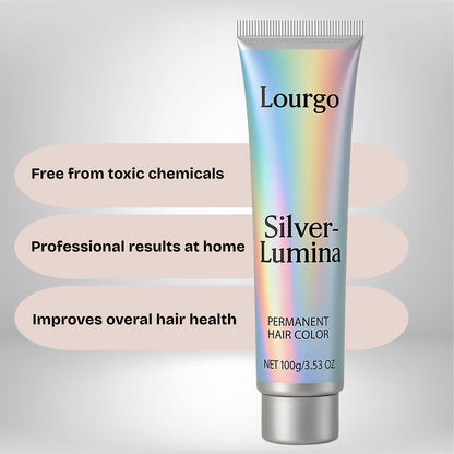 SilverLumina – Silberne Haarfärbecreme für ein kühles Farbergebnis
