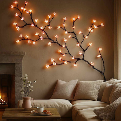 PetalGlow™ | LED-Kirschblüten-Lichterkette – Romantische Beleuchtung für Zuhause & Garten