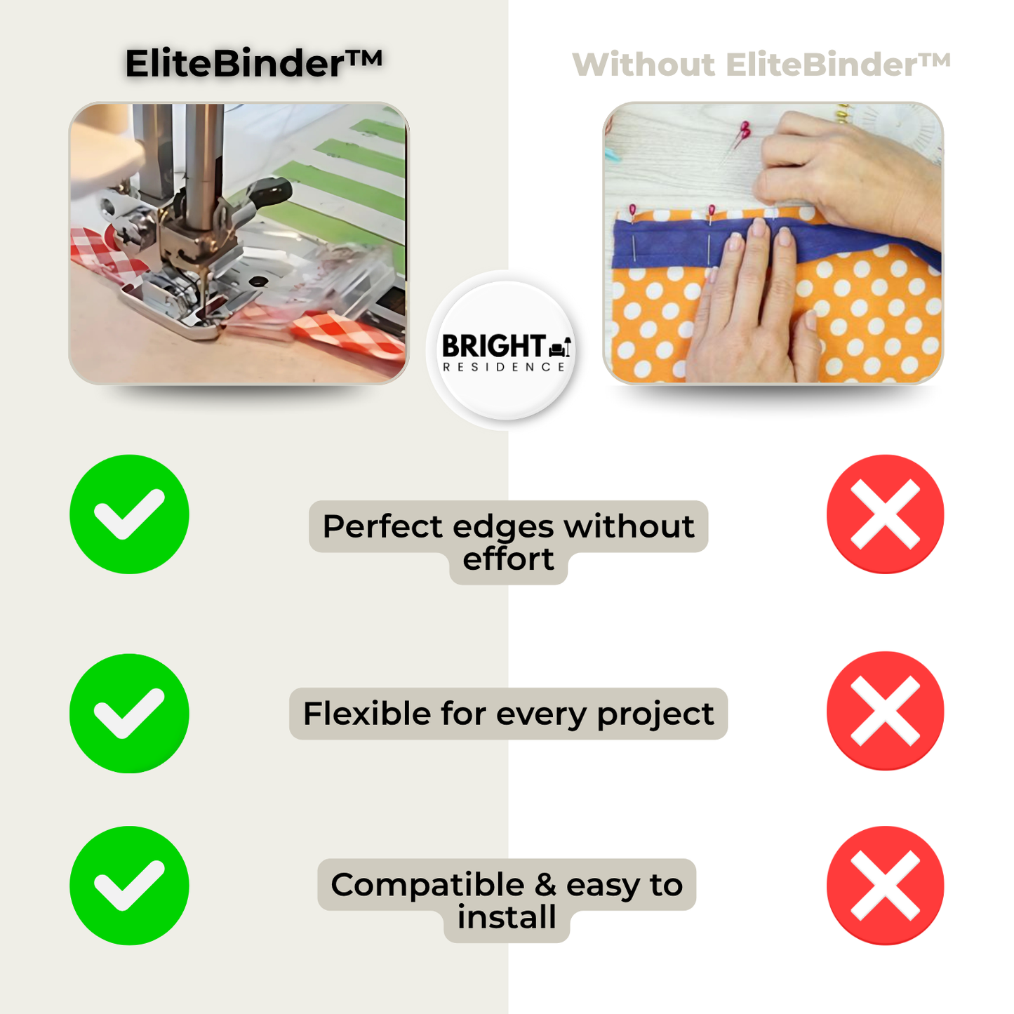 EliteBinder™ - verstellbarer Schrägbandfuß