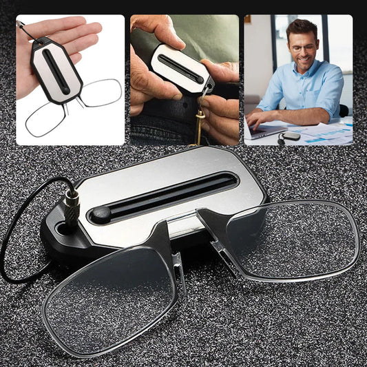 FlexLens™ Beinlose Nasenclip Lesebrille