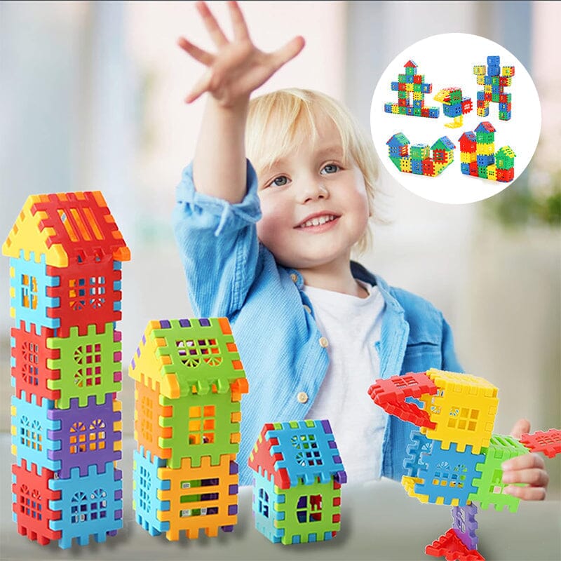 KreativBauKids - Große Bauklötze für endloses kreatives Spiel | 50% RABATT