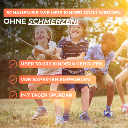KidoStep™ – Massage-Einlegesohlen für mehr Fußkomfort bei Kindern