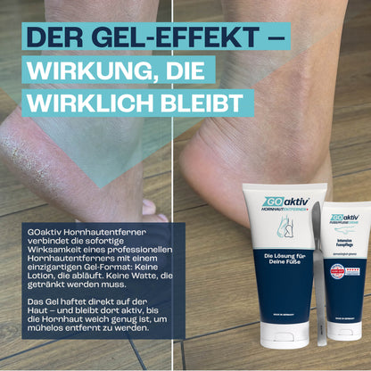 FootSilk™ – Sanftes Hornhaut-Gel für weiche Füße