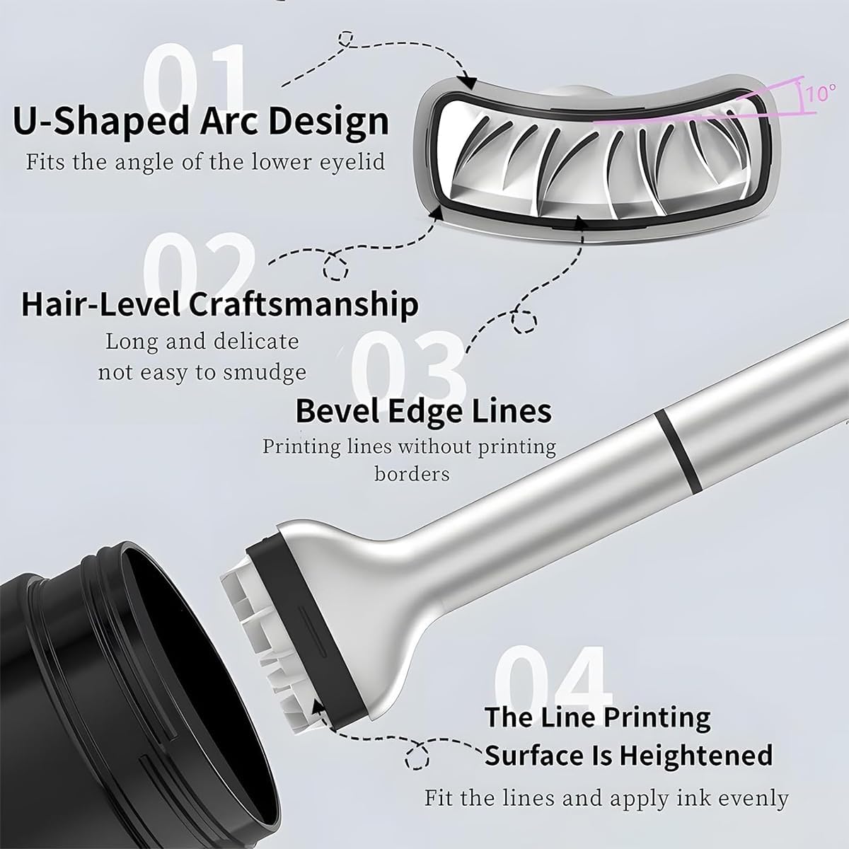 StampSmile – Schminkstempel- und Eyeliner-Werkzeug