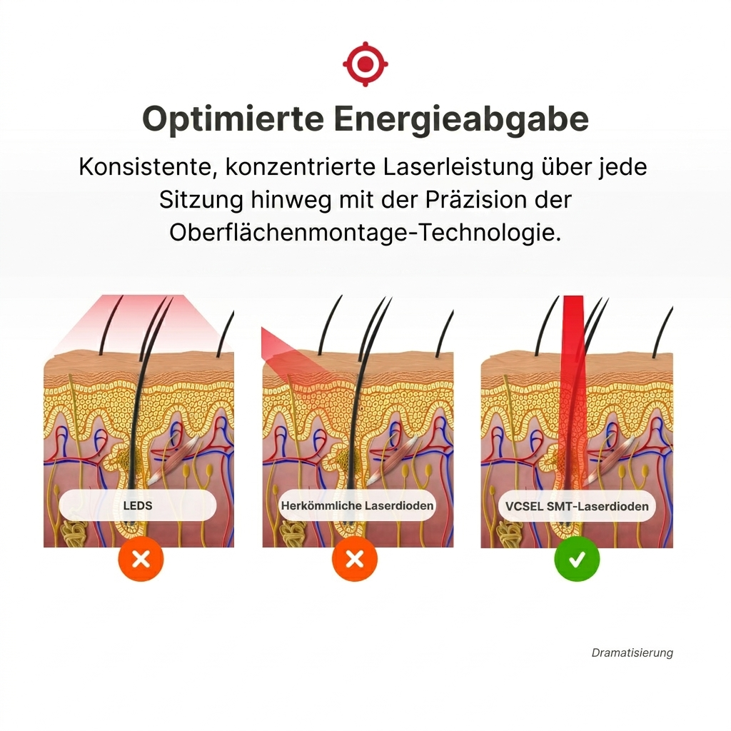 Xtrallux TurboPro (316) Professionelle Laserhaube für dichteres Haar