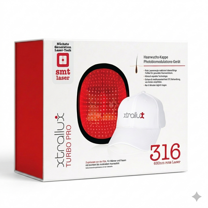 Xtrallux TurboPro (316) Professionelle Laserhaube für dichteres Haar