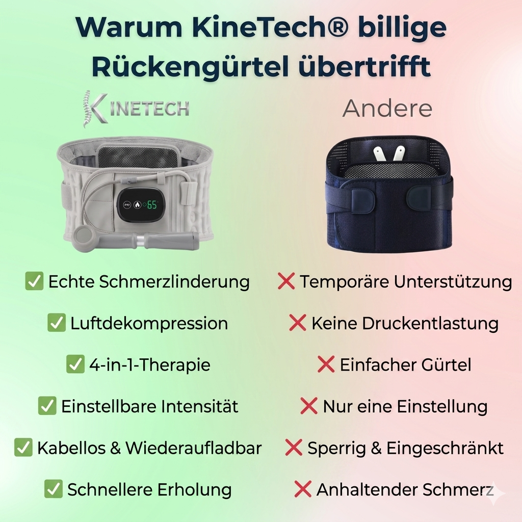 Kinetech® – Die Zukunft der Rückenentlastung für maximale Beweglichkeit