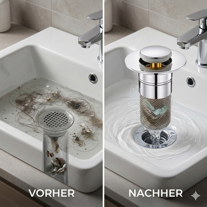 PureDrain™ -Spülbecken-Siebstopfen – Stressfreie Reinigung ohne ständige Abflussverstopfungen
