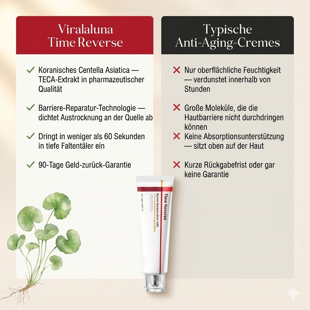 1+1 Gratis | Viralaluna™ Zeit-Umkehr Creme – Intensive Faltenreduktion & Hautstraffung